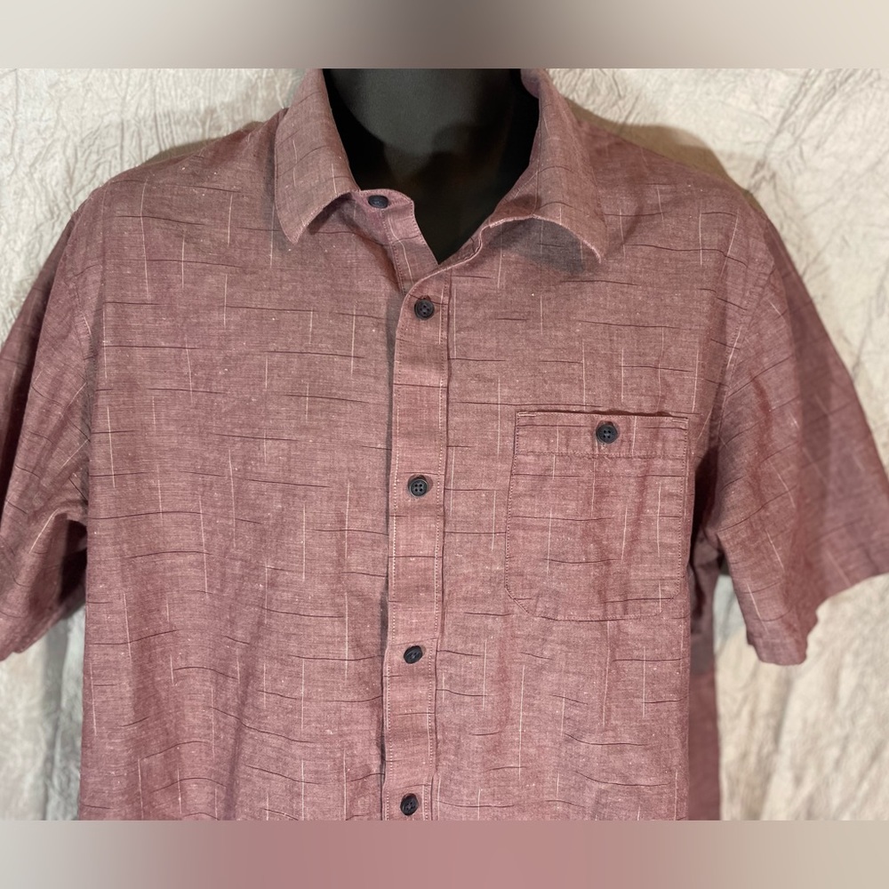 Travis Mathew Xl Short Sleeved Button Up Cotton S… - image 8